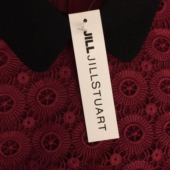 JILL Jill Stuart Long Sleeve Lace Cocktail Dress - Picture 3 of 3